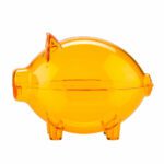 Alcancía Mini Cerdito Cristal