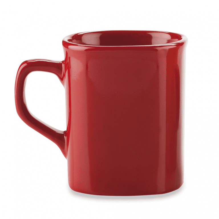 Mug Cerámica Cuadrado 10 OZ