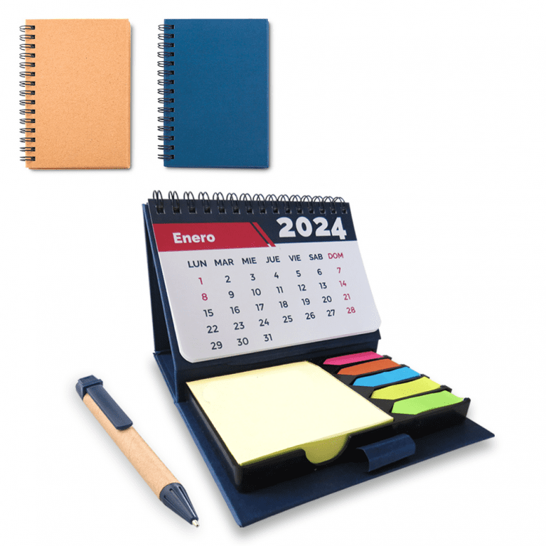 Set de Escritorio Sticky Calendar
