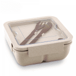 Portacomidas con Cubiertos Eco Davis