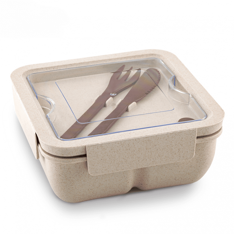 Portacomidas con Cubiertos Eco Davis