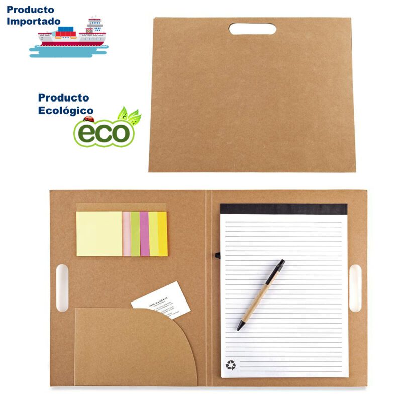 Carpeta de Cartón Reciclable