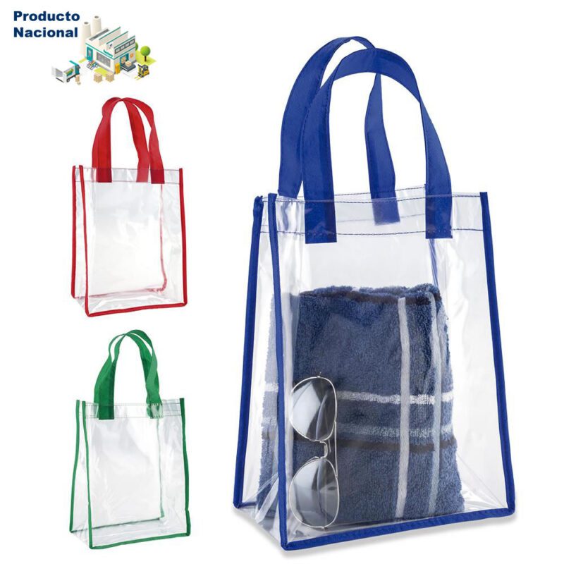 Bolsa Clear Trenza con Ribete