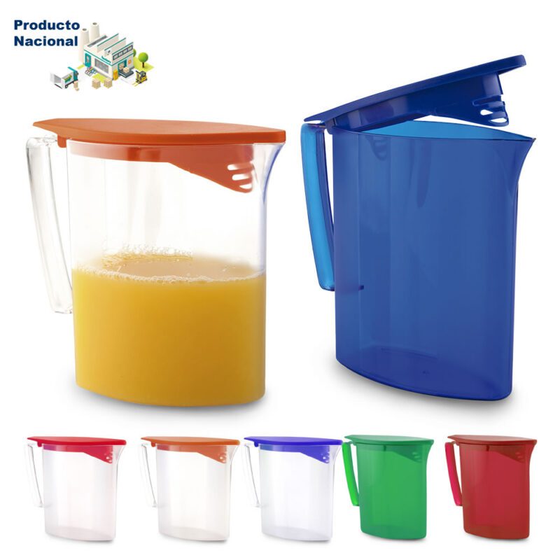 Jarra Plástica Ovalada 1000 ml