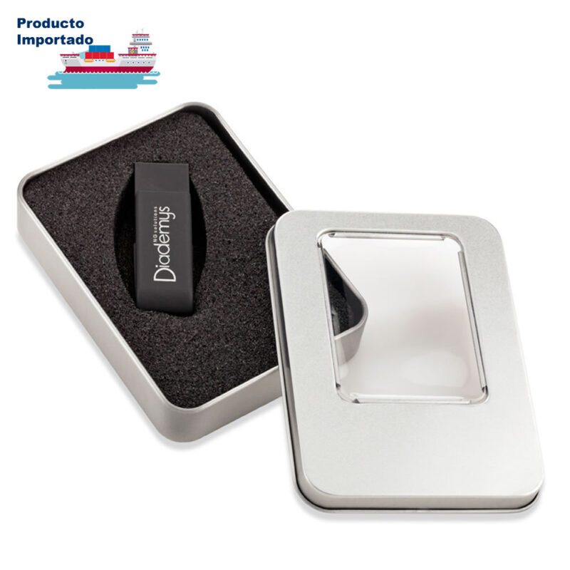 Estuche metálico para Memoria USB