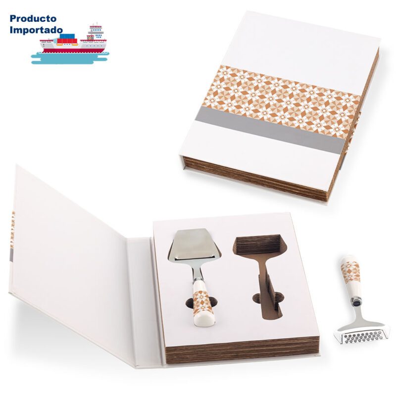 Set de 2 Utensilios para Queso Book