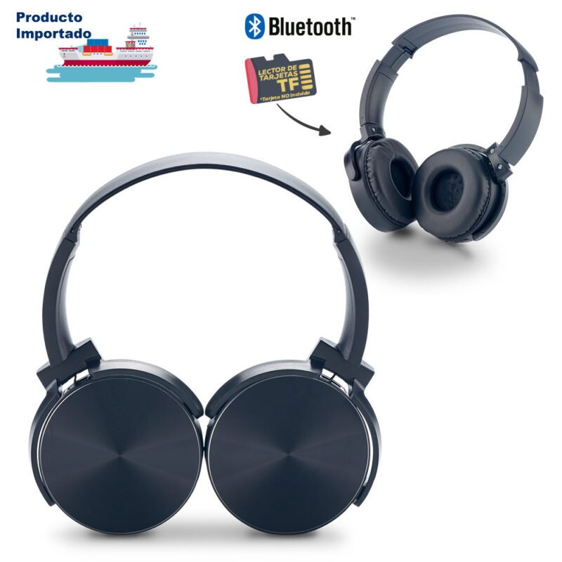 Audífonos Bluetooth DJ II con Lector TF