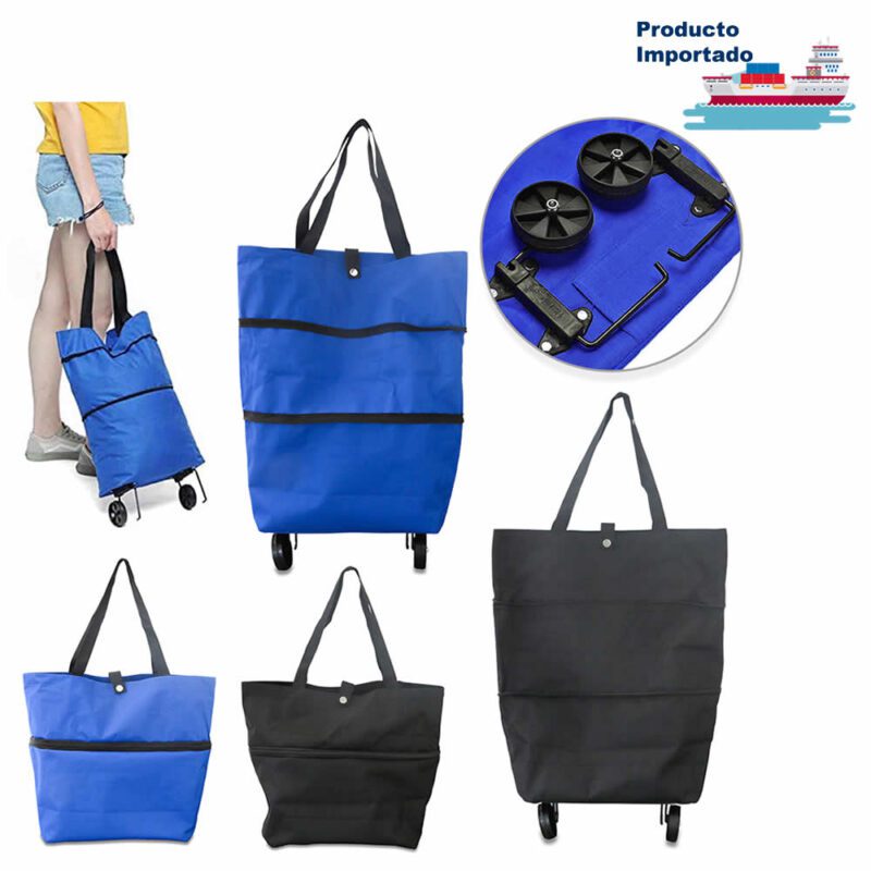 Carrito Shopping Bag Zipper
