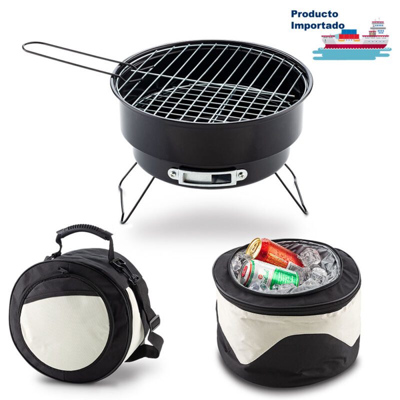 BBQ Grill con Nevera Lonchera
