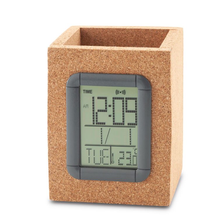 Reloj Portaboligrafos Cork