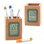 Reloj Portaboligrafos Cork