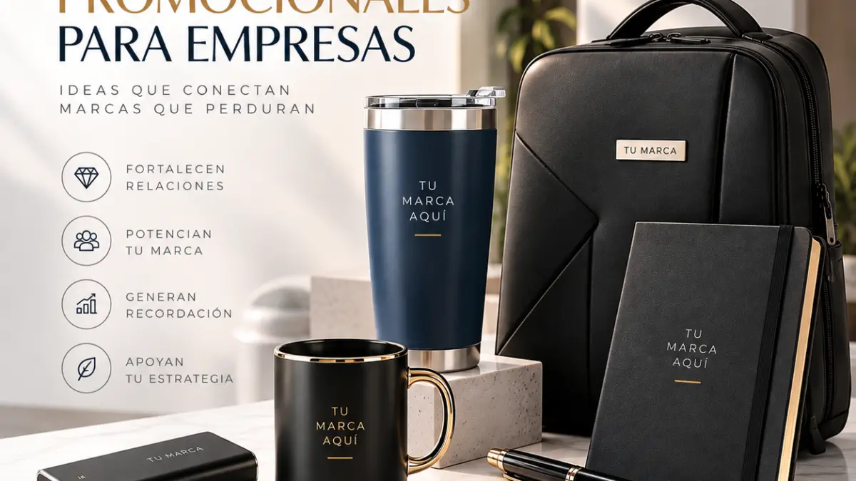 Artículos promocionales para empresas personalizados