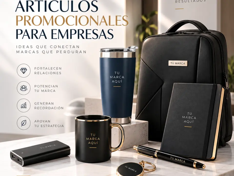 Artículos promocionales para empresas personalizados