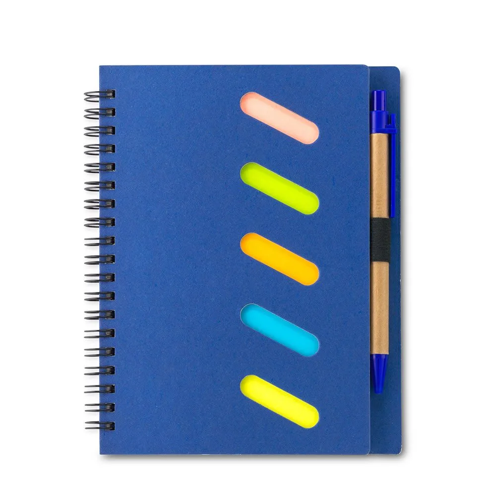 ao 249 AZU Libreta con Bolígrafo Gulliver Eco