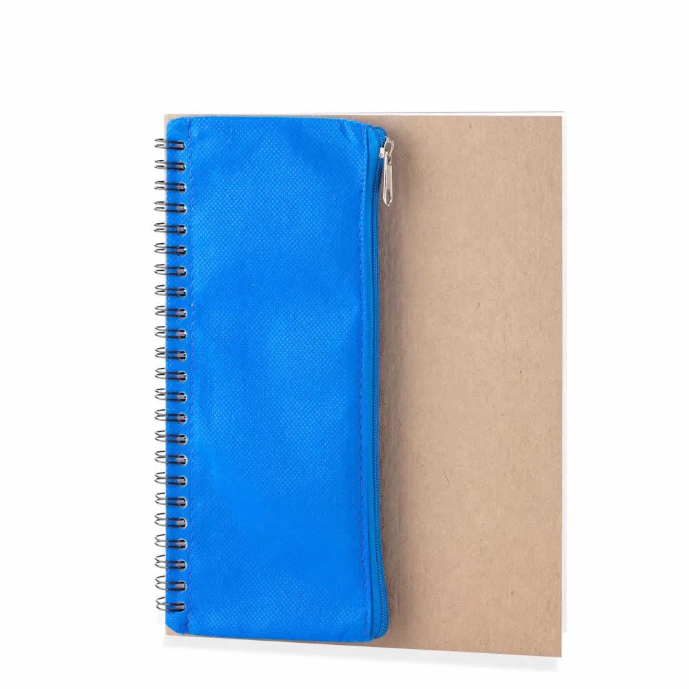 ao 452 AZU Libreta con Portalápices