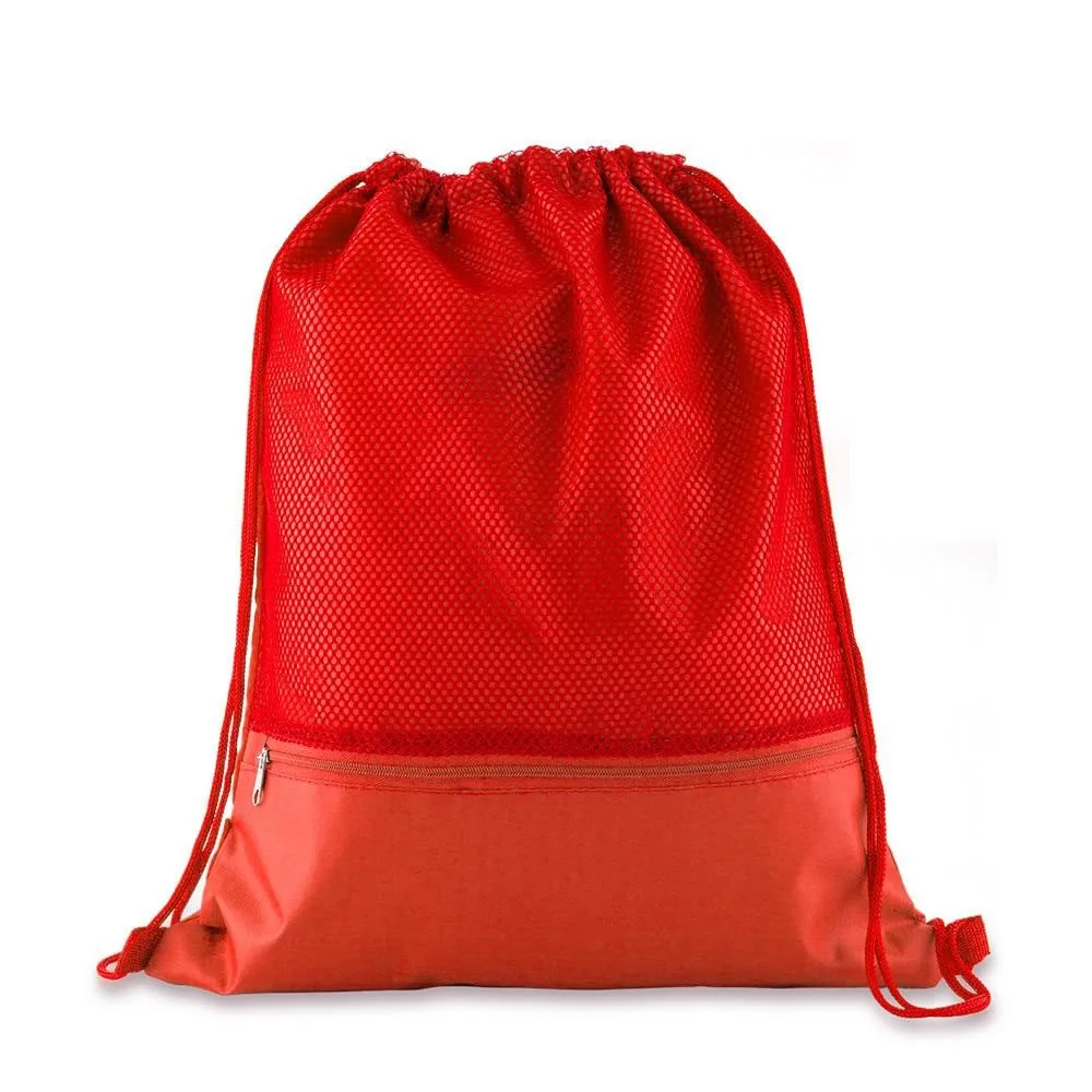 div 169 ROJ Sporty Bag con Malla