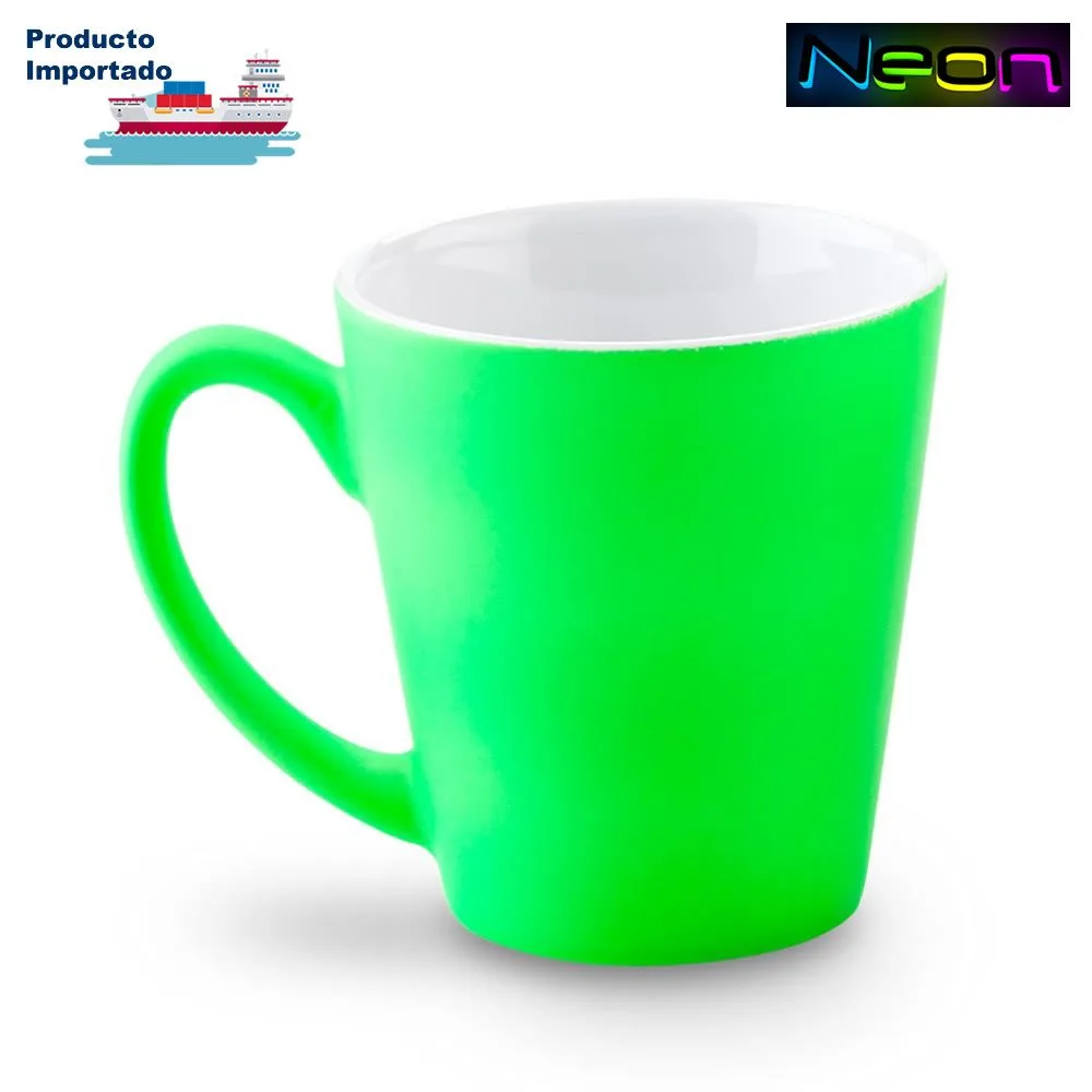 mg-158-1 VED Mug Firenze Cerámica Neón 10 oz