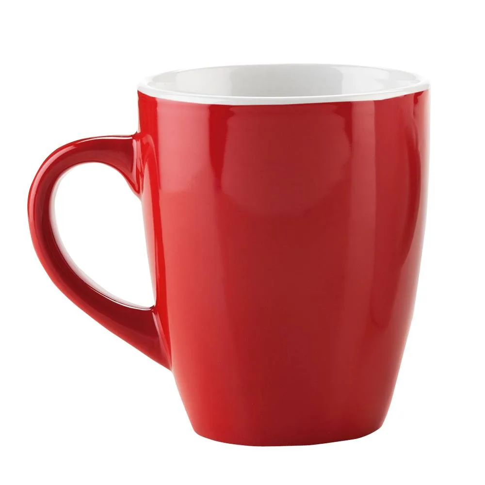 mg-273 Rojo_Blanco Mug Oxford Cerámica 11oz