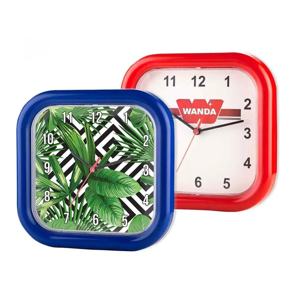 Reloj Mondrian Cuadrado