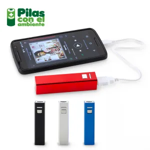 Pila Recargable Power Bank Con Botón 2200 MAH