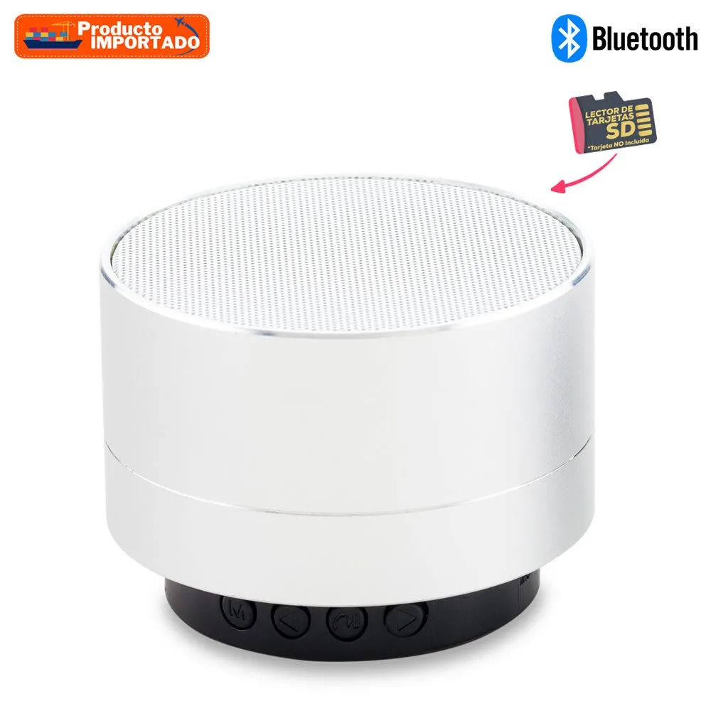 tec 215 SILV Speaker Bluetooth Barack