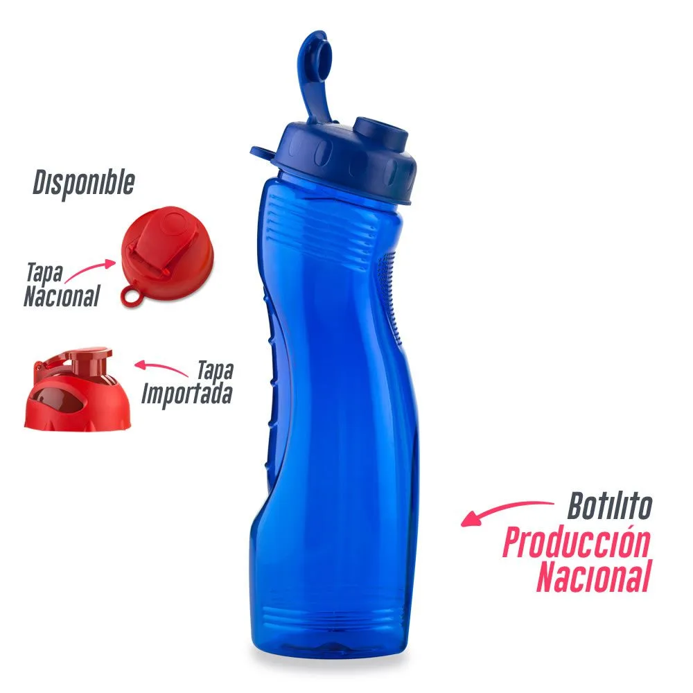 tr 89 AZU1 Botilito Saturno PVC 850ML