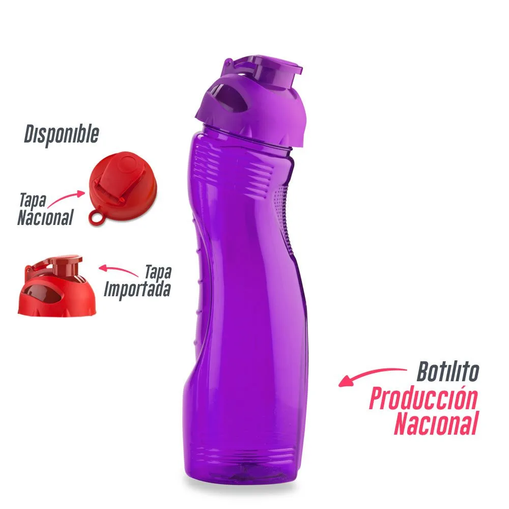 tr 89 MOR1 Botilito Saturno PVC 850ML