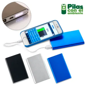 Pila Recargable en Aluminio 4000 MAH