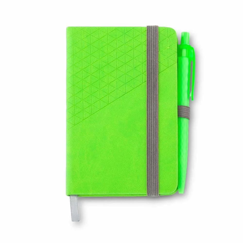 ao 545 VERD Set de Boligrafo y Libreta Lawson