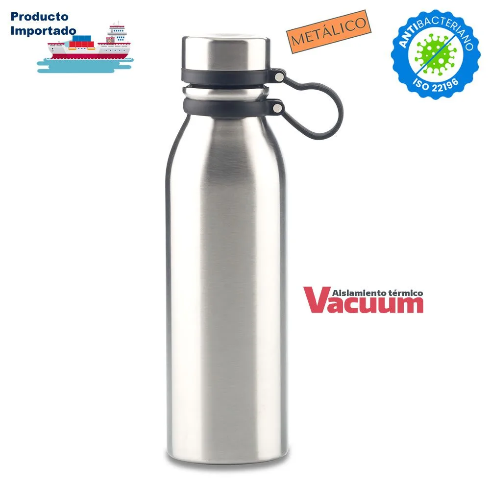 tr 258 SILV Botilito Metalico Vortex 600ml