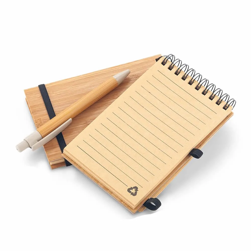 ao 576 general1 Libreta con Bolígrafo Bamboo