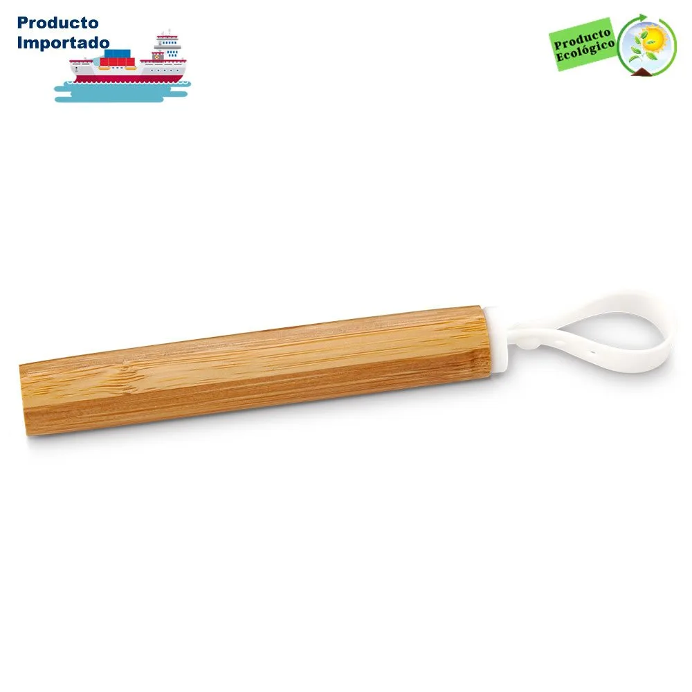 cp 291 BLA Pitillo Reutilizable Metálico Bamboo