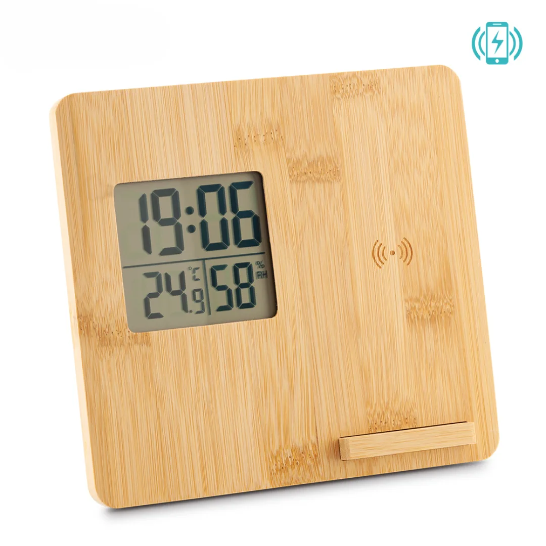 Reloj con Cargador Inalámbrico Denver