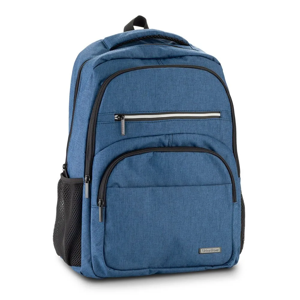 Morral Backpack Prince Urban Travel en poliéster con compartimento para portátil.