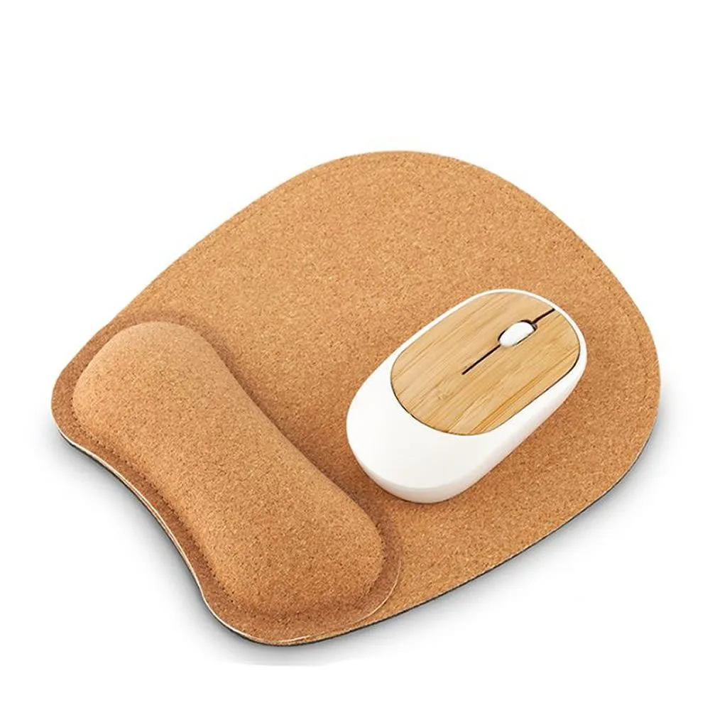 div-1044 general1 Mouse Pad Cork en uso con ratón óptico.