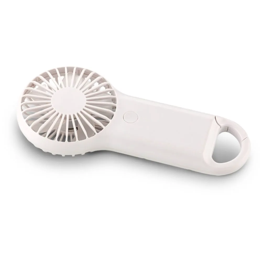 Ventilador Hook en plástico con gancho carabinero.