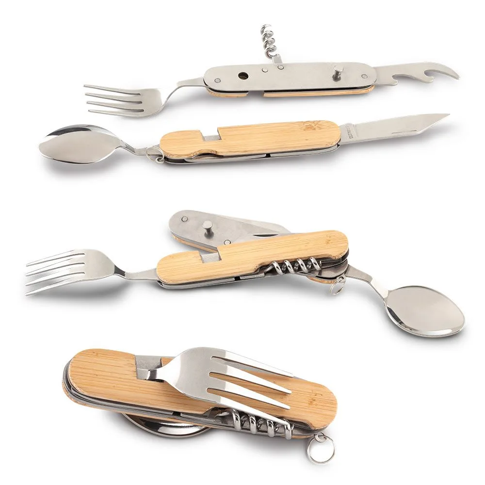 hg-344 general Set de Cubiertos Camping