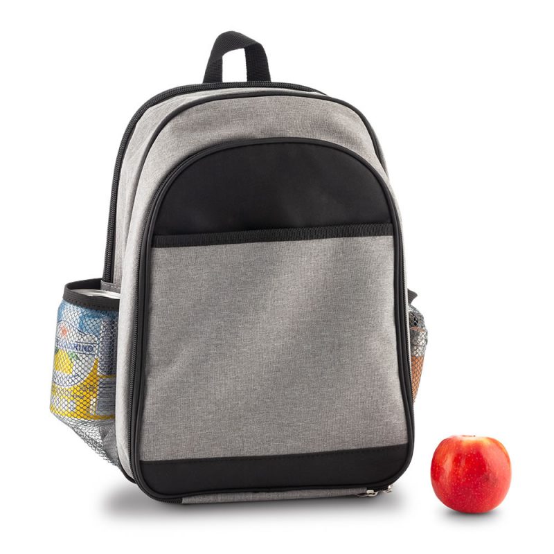 Vista del compartimento tipo nevera cooler del Picnic Set, manteniendo bebidas frescas.