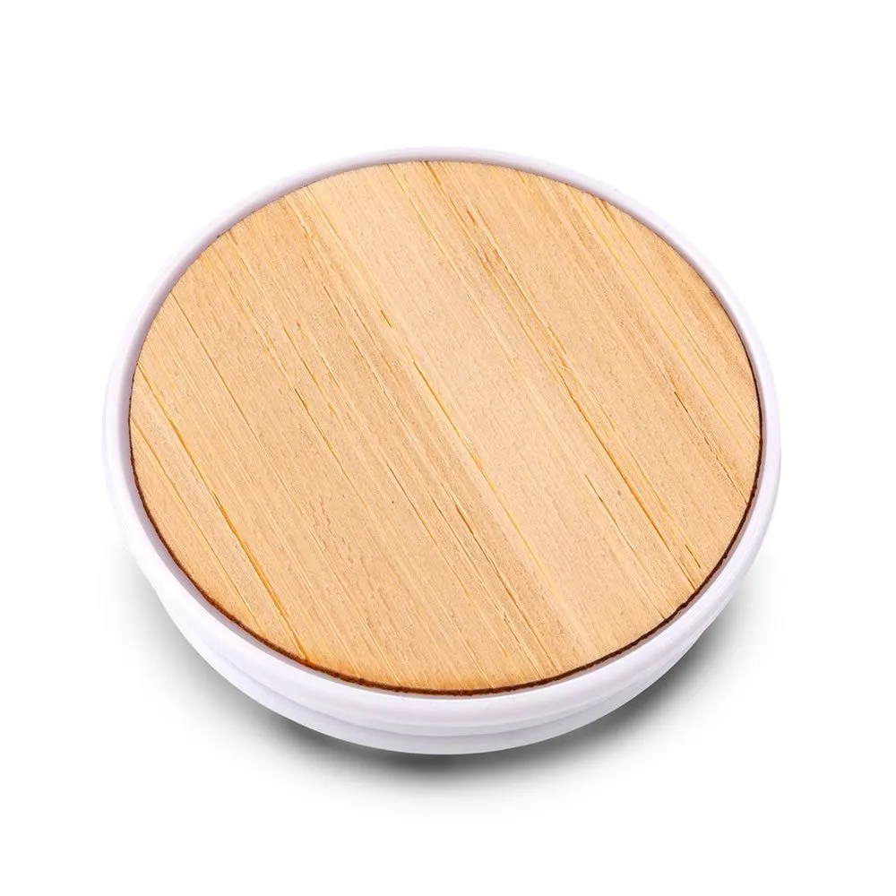 Soporte para Móviles Pump Bamboo personalizado con el logo de la empresa, ideal para regalos corporativos y campañas promocionales ecológicas