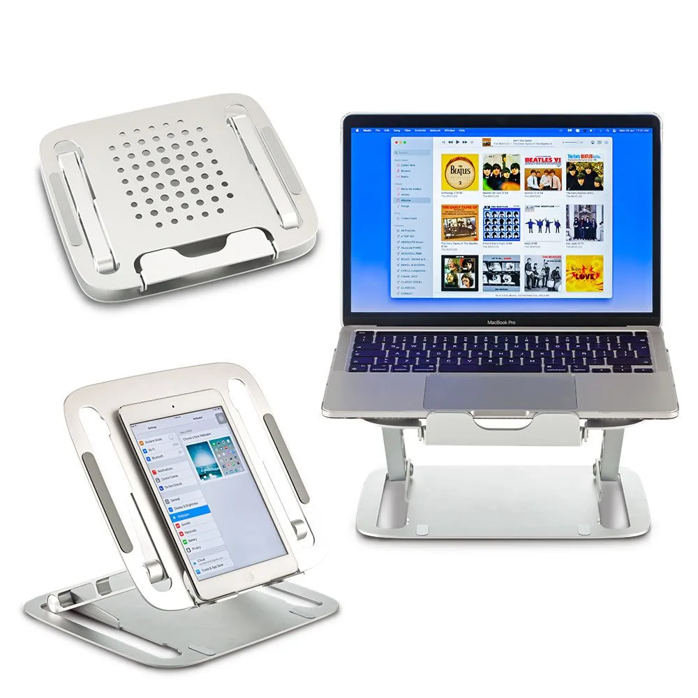 tec-487 general Empaque del Soporte Metálico Premium en caja individual, listo para ser presentado como un regalo corporativo.