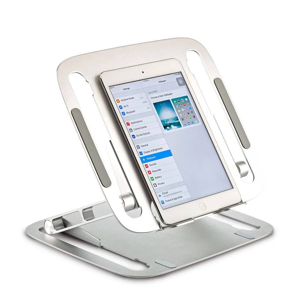 tec-487 general2 Soporte Metálico Premium en un entorno de oficina, mejorando la ergonomía y productividad