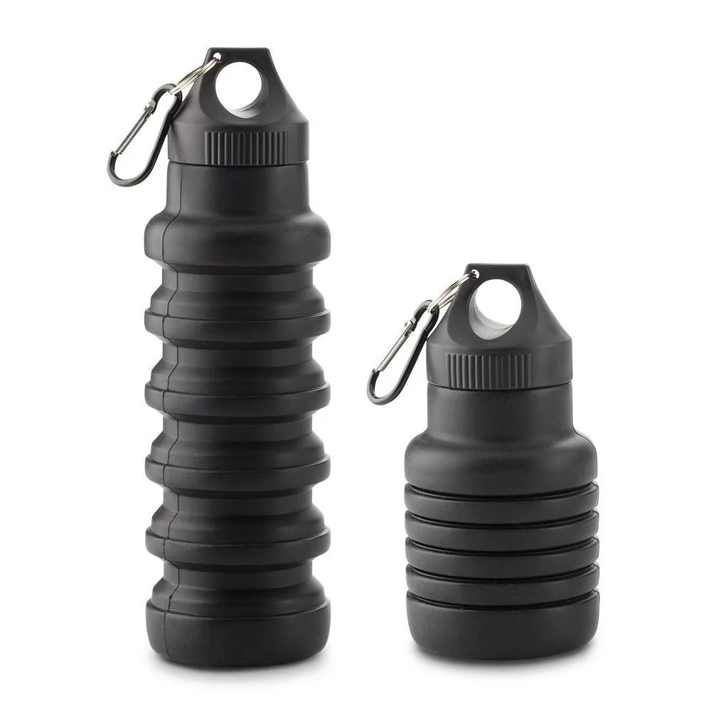 tr-361 NEGRO Botilito en Silicona Compact 500 Ml
