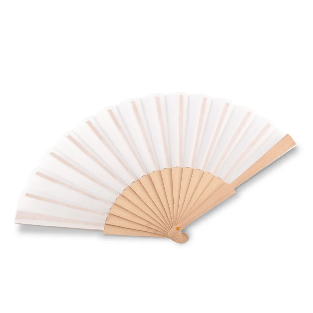 div-1099 BLANCO Abanico en Madera