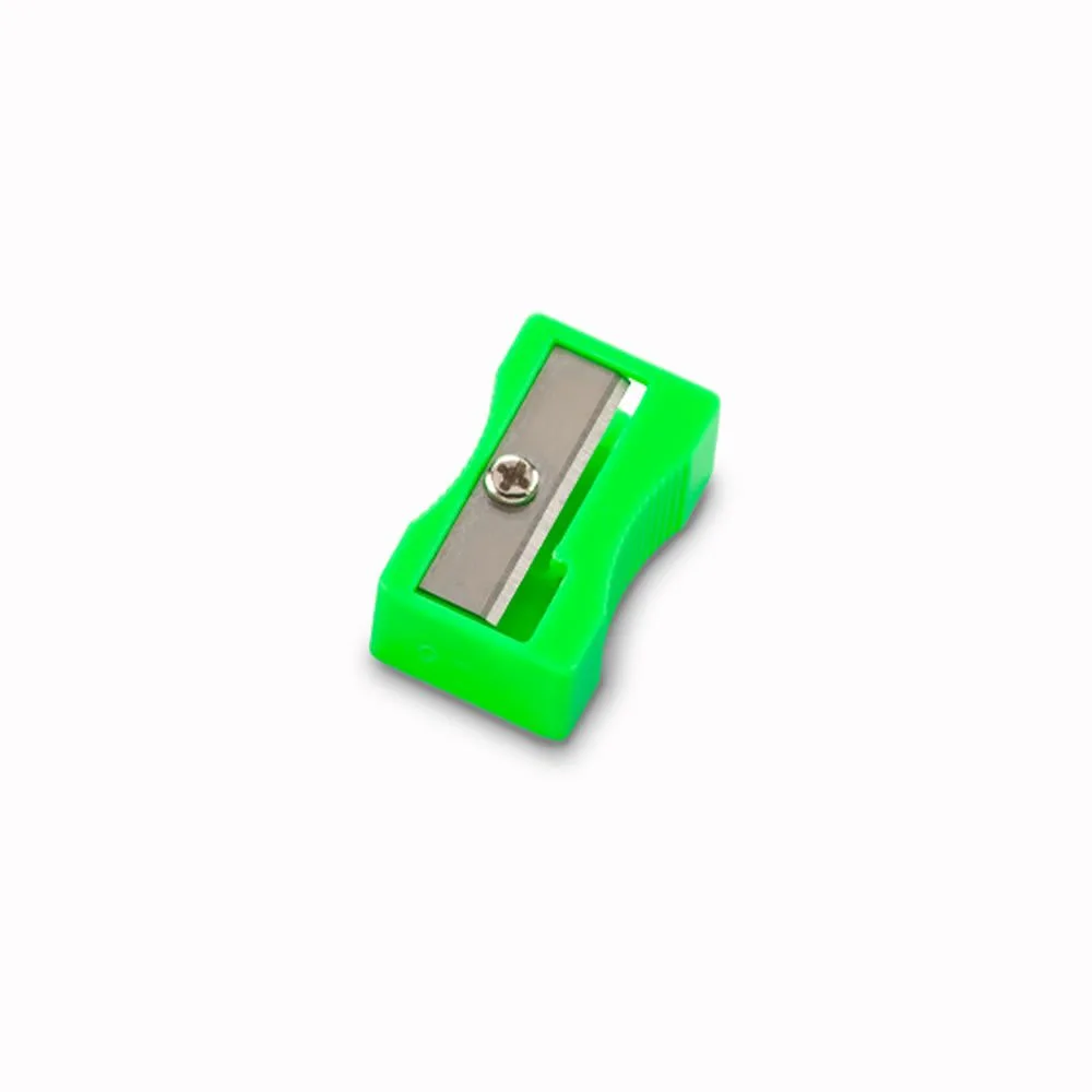 ao-656 VERDE Tajalápiz Plástico School