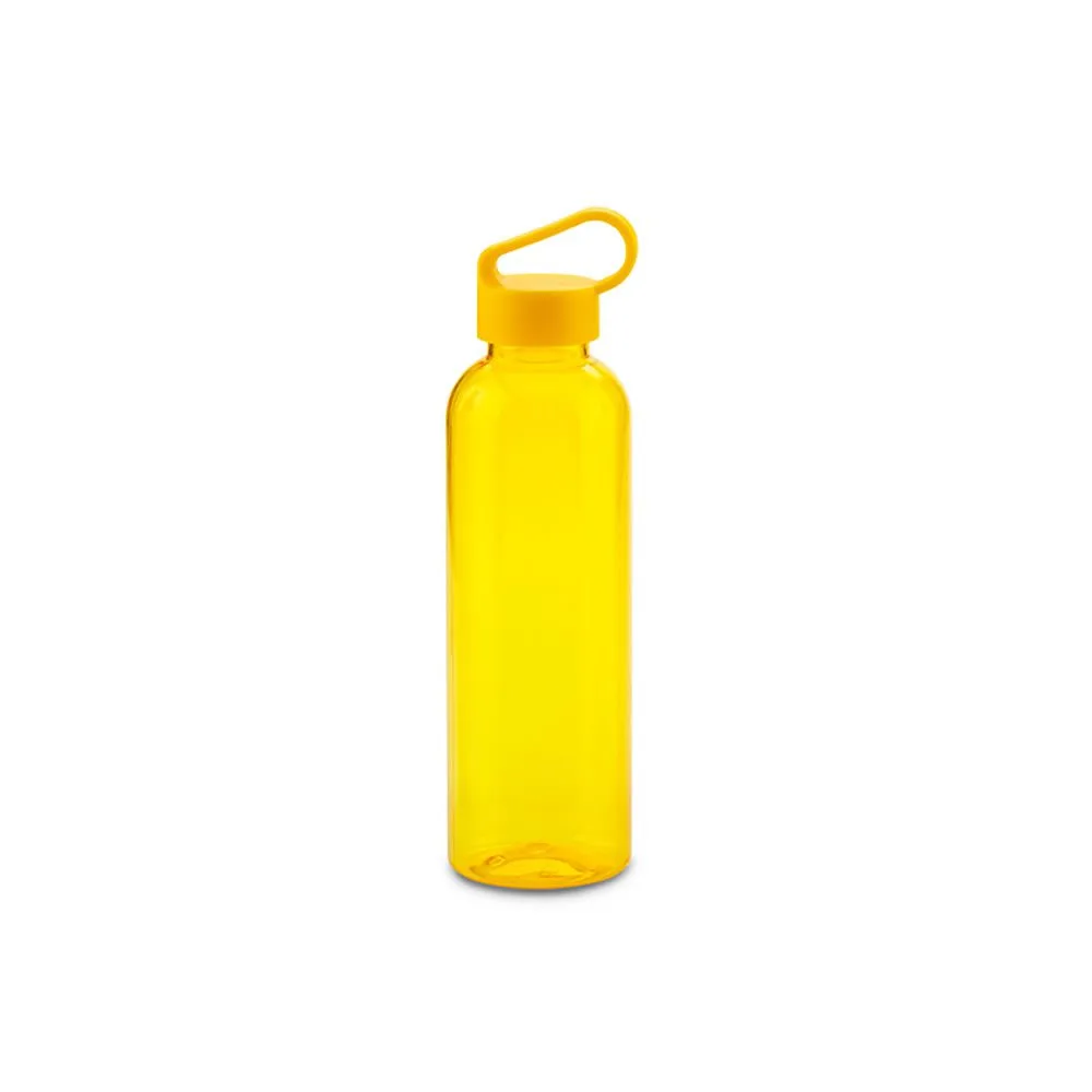 tr-378 AMARILLO Botilito Plástico Shams RPET 600 Ml