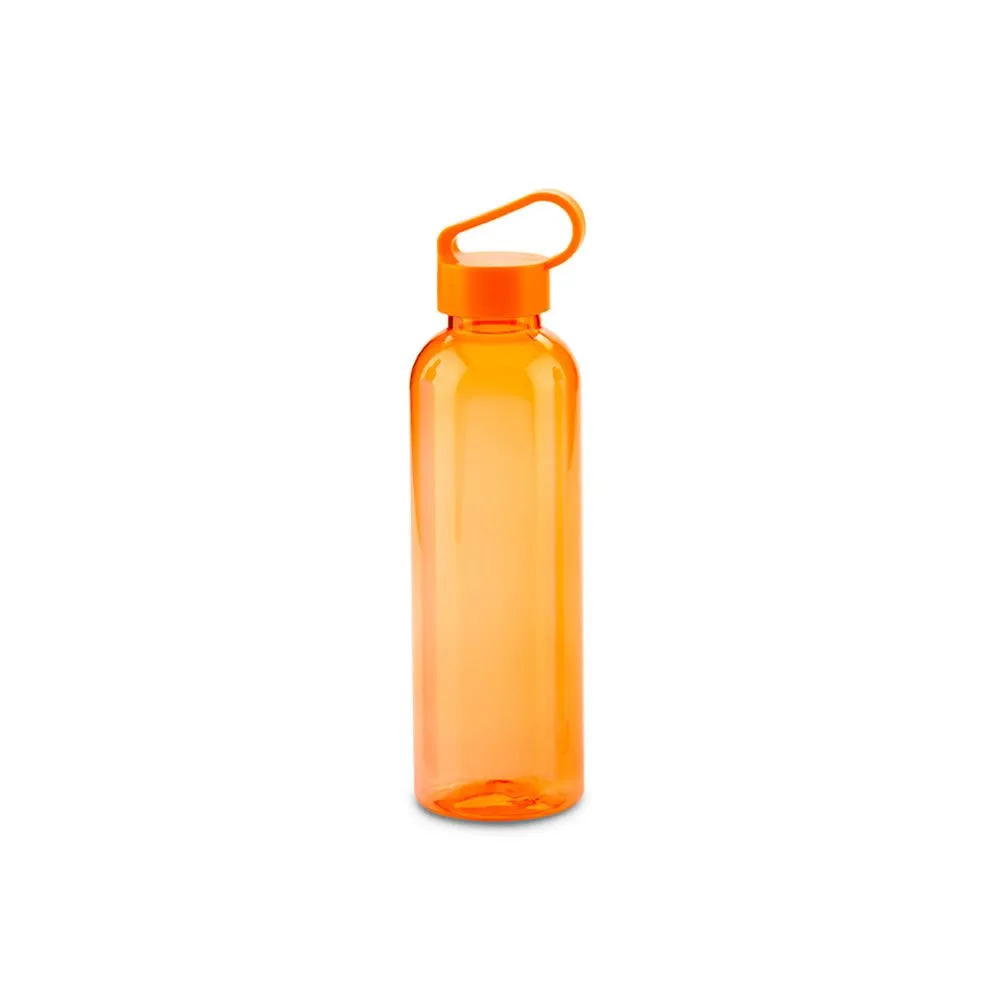 tr-378 NARANJA Botilito Plástico Shams RPET 600 Ml