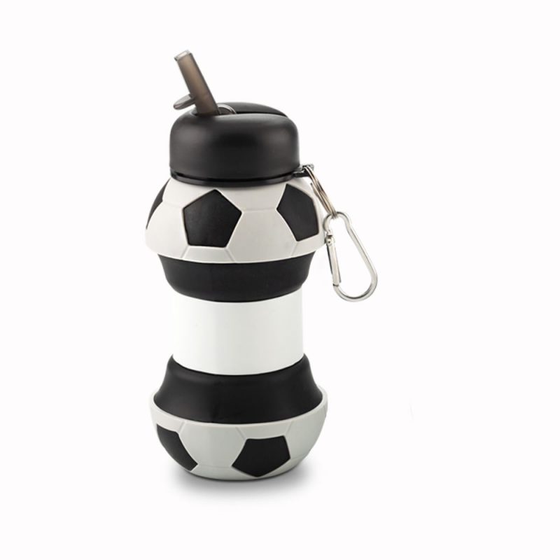 Botilito en Silicona Soccer 550 Ml