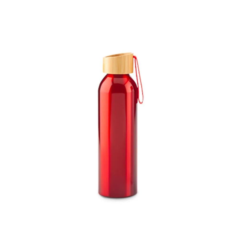 tr-393 ROJO Botilito Metálico Wizard 600 Ml