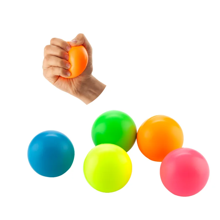 Bola Antiestrés Neón 6.7 cm