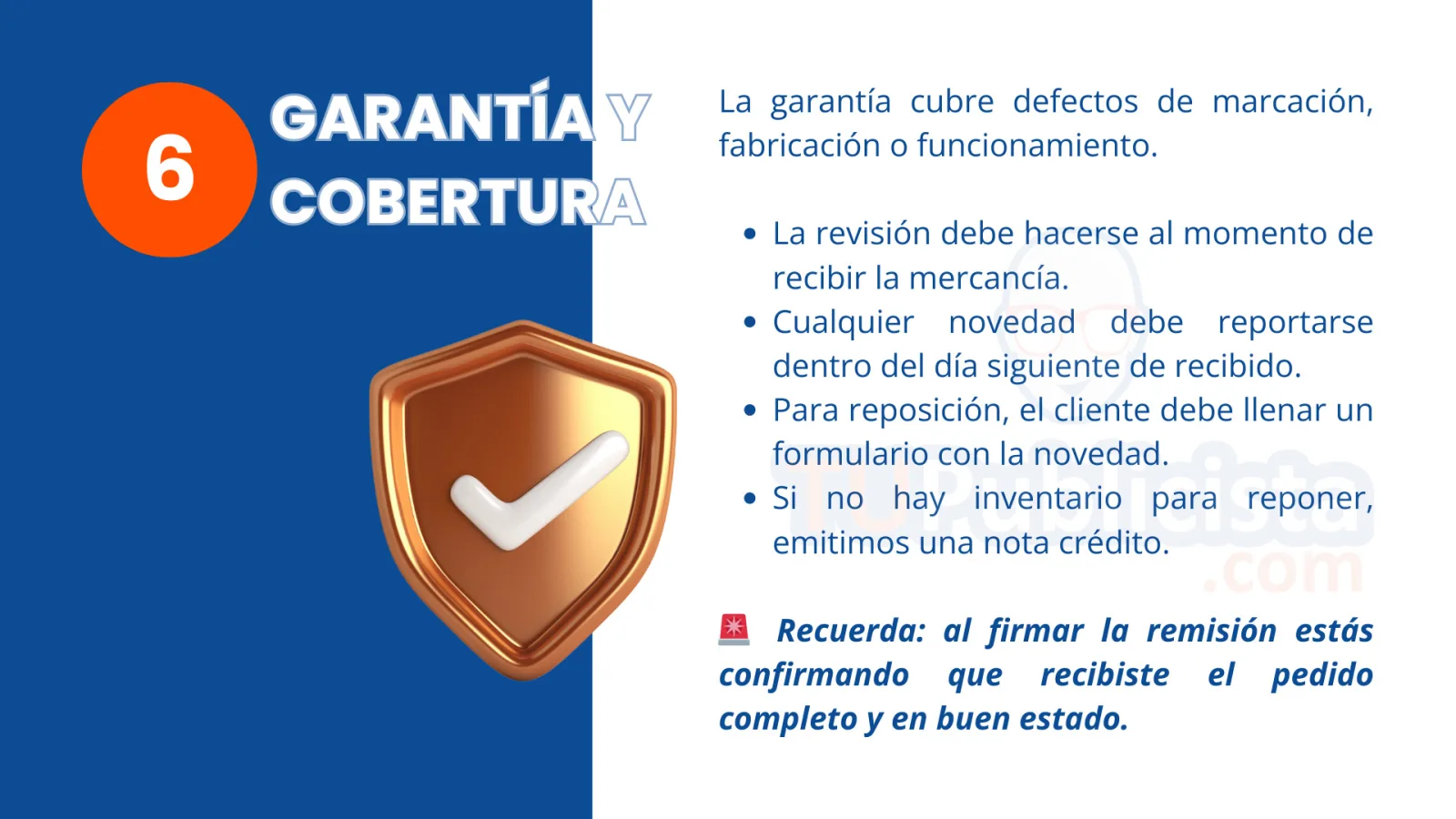 Condiciones de Trabajo Generales